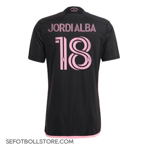 Inter Miami Jordi Alba #18 Replika Bortatröja 2024-25 Kortärmad